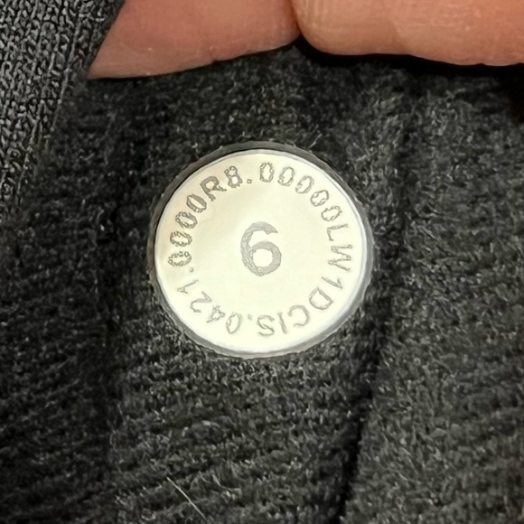 Lululemon Modal Fleece Funnel Neck Dress Size 6 in Black - Picture 13 of 15